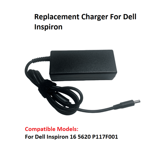 Charger Replacement  For Dell Inspiron 16 5620 P117F001 Laptop AC Adapter Power Supply Cord