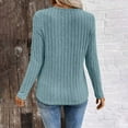 thumbnail image 7 of hotojiny Sweaters for Women Fall Fashion Long Sleeve Knit Tops V Neck Work Office Pullover Casual Loose Sweatshirt S-XXl, 7 of 7