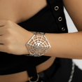 thumbnail image 1 of Brazalete Abierto Brazaletes Brazalete Geométrico Accesorios Cadena De Muñeca Soledad Esposas, 1 of 10