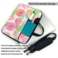 thumbnail image 3 of YFYANG 15.6 inch Universal Laptop Bag Oxford Cloth Laptop Sleeve, Multi-functional Rose Watercolor Painting Notebook Computer Messenger Bag Handbag, 3 of 8