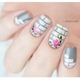 thumbnail image 4 of Whats Up Nails - Bricks Vinyl Stencils Nail Art Design, 4 of 11