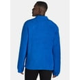 thumbnail image 3 of Cookie Monster Men’s & Big Men's Cosplay Faux Shearling Fleece Shacket, Sizes XS-3XL, 3 of 5
