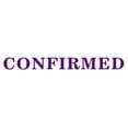 thumbnail image 1 of Printtoo Confirmed Self Inking Rubber Stamp Pre-Inked Office Stamp- Home Office Business Stationery, Purple- 42 x 9 mm, 1 of 7