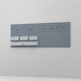 thumbnail image 5 of RST Brands Flow Wall 13 PC Plastic Slatwall Bin Ladder Hook Storage Set - Silver, 5 of 7