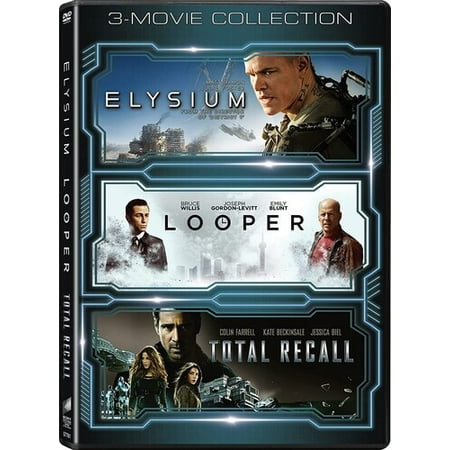 Elysium / Looper / Total Recall (DVD)