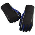 thumbnail image 4 of Reflective Zipper Gloves Thick Warm Windproof Men And Women Cycling Driving Car Skiing Outdoor Gloves Safety Work Running Driving Ski Cycling Motorcycle Gloves, 4 of 6