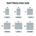 thumbnail image 3 of Serta Plush Twin XL Top Heated Plush Electric Mattress Pad, Auto Shut Off Ultra-Soft Waterproof Heating Mattress Protector with Dual Controller and 10 Heat Settings White, 3 of 7