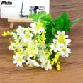 thumbnail image 4 of Mdesiwst 1 Bouquet 28 Heads Fake Chrysanthemum Bouquet Artificial Flower Home Decoration, 4 of 7