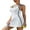 Black/White1, variant on Charmo Women Tennis Dress with Built-in Bra and Pockets Shorts Racerback Athletic Dresses