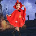 thumbnail image 5 of Disfraces de Halloween para niños, capa de fiesta navideña, disfraces de actuación de calabaza., 5 of 5