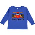 thumbnail image 3 of Inktastic Race Car Racing Boys Long Sleeve Toddler T-Shirt, 3 of 5