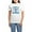 With Blue Strpe Pant, variant on CafePress - Happy Hanukkah Women's Light Pajamas - Women's Short Sleeve Print T-Shirt and Pants Light Cotton Pajama Set
