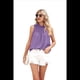 thumbnail image 2 of Camiseta Sin Mangas con Cuello con Volantes para Mujer, Color , Talla S, 2 of 10