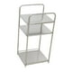 thumbnail image 4 of Rack de almacenamiento ,estante de almacenamiento de acero de acero inoxidable de 3 niveles de servicio pesado ,estantes de almacenamiento de metal para la oficina de despensa de cocina, 4 of 8