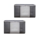 thumbnail image 1 of Xihbxyly Bolsas de Almacenamiento Grandes, Asa Reforzada Suave, Cierre de Cremallera Doble, Tela No Tejida Mejorada, Organizador Plegable Multiusos, Ideal para Dormitorio, Juego de 2, 50 X 40 X 30 Cm, 1 of 3