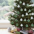 thumbnail image 4 of 30PCS Christmas Ornaments Christmas Tree Ball Bauble Hanging Home Party Ornament Decor 6CM for Xmas Tree Craft Gifts for Home Holiday Wedding Party Decorations, 4 of 6