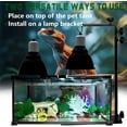 thumbnail image 6 of Reptile Lamp Fixture, 5.5 Inch Deep Dome Reptiles Heat Lamp Fixture for UVB UVA Bulb,Heat Basking Bulb,Optical Reflection Heat Lamp Fixtures for Reptile Amphibian Tank Terrariums, 6 of 8