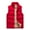 Red Jacket for Men, variant on Men's Winter Warm Thicken Vest Sleeveless Stand Collar Zipper Pockets Waistcoat Outwear Black L