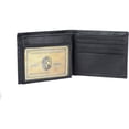 thumbnail image 3 of Men's RFID Signal Blocking Genuine Leather Traveller Wallet with Gift Box, 3 of 6