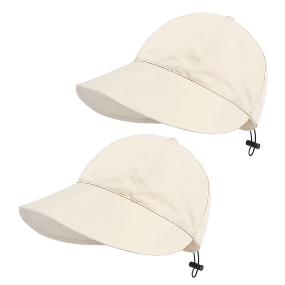 Sun Hats for Women, Summer Beach Sun Hat for Women Wide Brim Visor Fedora Cap UPF50