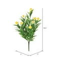 thumbnail image 2 of Vickerman 19.5" Artificial Mini Daffodil Bush, UV Coated., 2 of 2