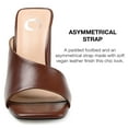 thumbnail image 4 of Journee Collection Womens Dola Open Square Toe D'Orsay Block Heel Sandals, 4 of 6