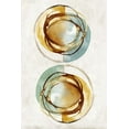thumbnail image 2 of Peal, Emma 17x24 Gold Ornate Wood Framed with Double Matting Museum Art Print Titled - Double Circles, 2 of 4