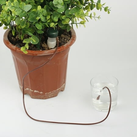 Patio Pot Watering System ESYNIC 8pcs Automatic Watering System Automatic Drip Watering System Plant Tender Waterer Ceramic Probes Automatic Watering Irrigation Spikes for Houseplant Self Watering Indoor ()