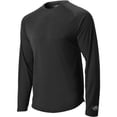 thumbnail image 2 of Rawlings Adult Tech Long Sleeve | Black | XLRG, 2 of 4