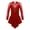 Red, variant on iEFiEL Girls Rhinestone Leotard Ballet Dress Mesh Splice Figure Ice Skating Dress Dance Costume