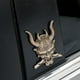 thumbnail image 5 of Pack-2 Fangs Samurai Metal Car Sticker Devil Death Etiqueta Calcomanía, 5 of 9