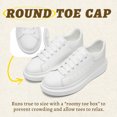 thumbnail image 2 of Adult Platform Casual Sneakers Lace Up Fashion Daily Walking Shoes for All Seasons, 2 of 6