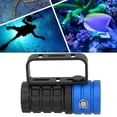 thumbnail image 4 of Torche de Plongée, Simple Apparence Conception Torche Imperméable pour le Camping pour la Photographie Bleu, 4 of 8
