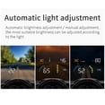 thumbnail image 3 of sweethay Q10 Car Head Up Display HUD Velocímetro Temperatura del agua y aceite RPM Parabrisas HUD Proyector con navegación Paneles de instrumentos para automóviles sweethay VI007096-00, 3 of 6
