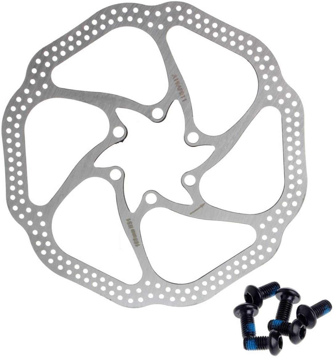 BUCKLOS 160mm Centerlock Disc Brake Rotor | Mountain Bike & Road Bike Brake Disc | Stainless Steel With Ice Technology