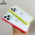 thumbnail image 2 of Funda transparente con marco colorido de neón a prueba de golpes para iPhone 14 13 12 Mini 11 Pro Max X XR XS 7 8 Plus funda transparente de parachoques de silicona Tan Jianjun unisex, 2 of 2