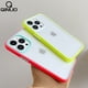 thumbnail image 2 of Funda transparente con marco colorido de neón a prueba de golpes para iPhone 14 13 12 Mini 11 Pro Max X XR XS 7 8 Plus funda transparente de parachoques de silicona Tan Jianjun unisex, 2 of 2