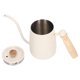 thumbnail image 3 of Pour Over Coffee Kettle, Thermometer Reserve Port Goose Neck Coffee Pot Even Extraction For Office, 3 of 8