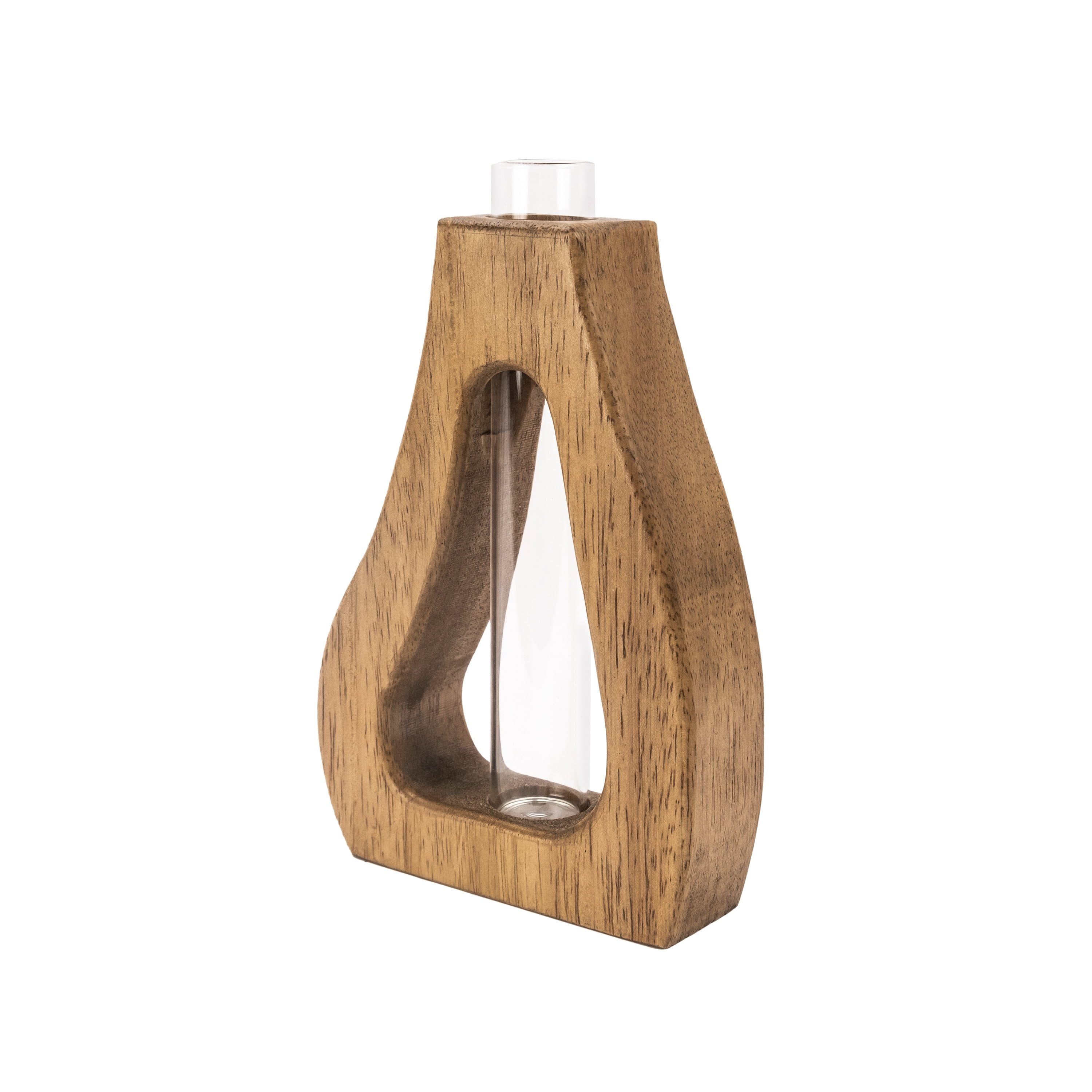 Better Homes & Gardens Wood and Glass Curved Propagation Plant Station