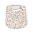 thumbnail image 4 of Carter's Child of Mine Baby Girl Cotton Bib, 3-Pack, 4 of 4