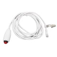 thumbnail image 2 of Cable de llamada de enfermera con cabezal de cristal universal 6P4C, cable de repuesto con botón pulsador para estación de enfermera de 9,8 pies, 2 of 12