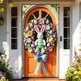 thumbnail image 3 of zhangmingg Rideau de Porte de Pâques pour Décorations de Fête Intérieure Extérieure, 3 of 5