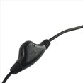 thumbnail image 3 of 12pzs 3.5mm M/M Cuerda Cable de Extension de Audio para Auricular Estereo con Control de Volumen Negro, 3 of 4