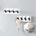 thumbnail image 3 of Llave de Pared Decorativa Ganfancp con Gancho de Llave de Bolsillo En Forma de Piano 2 Ganchos, 3 of 5