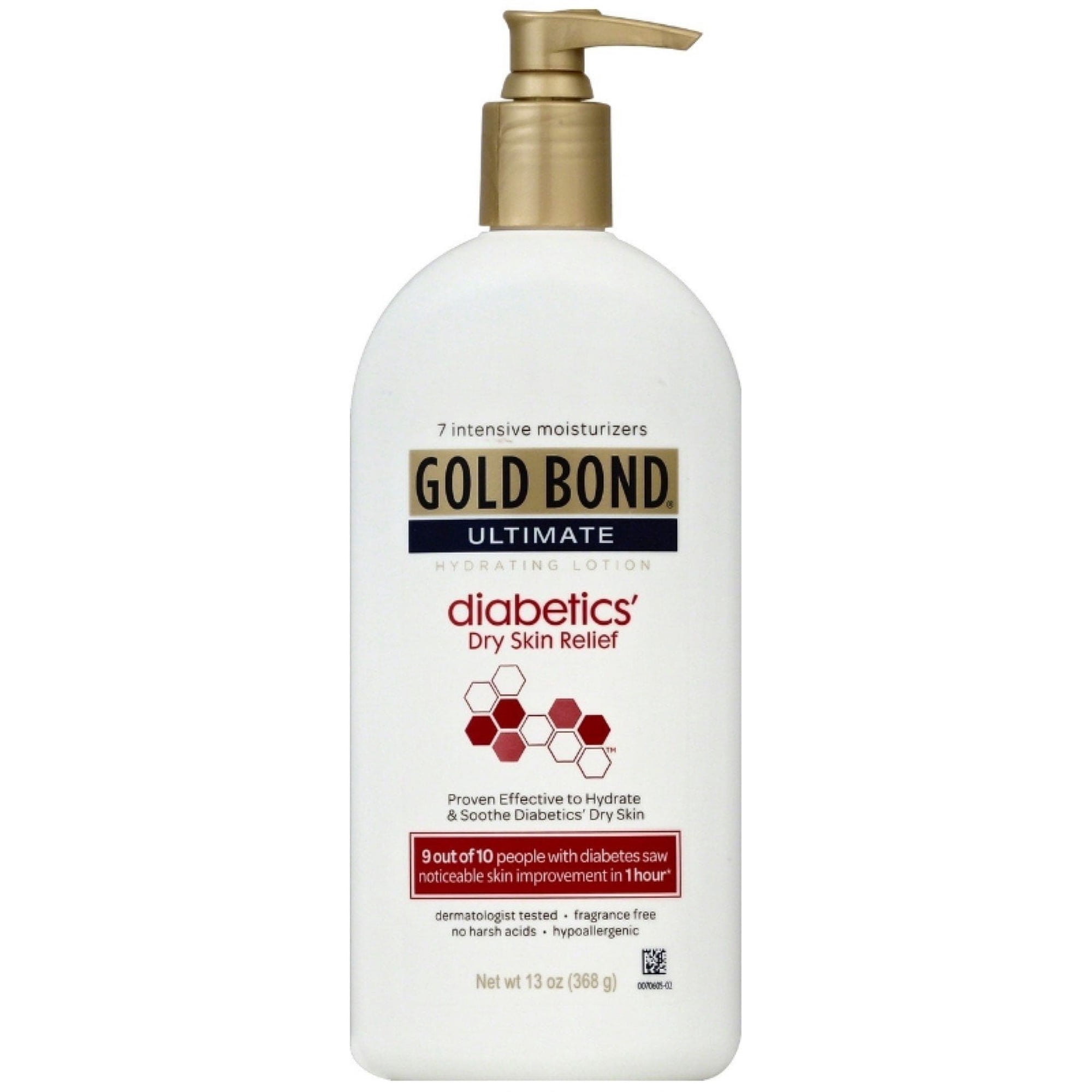 "Gold Bond Ultimate Diabetic Skin Relief Lotion, Fragrance Free 13 oz by Gold Bond Ultimate"
