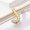 J, variant on 26 Capital Initial Letter Pearl Gold Alphabet Brooch Pin Wedding Women Jewelry-P
