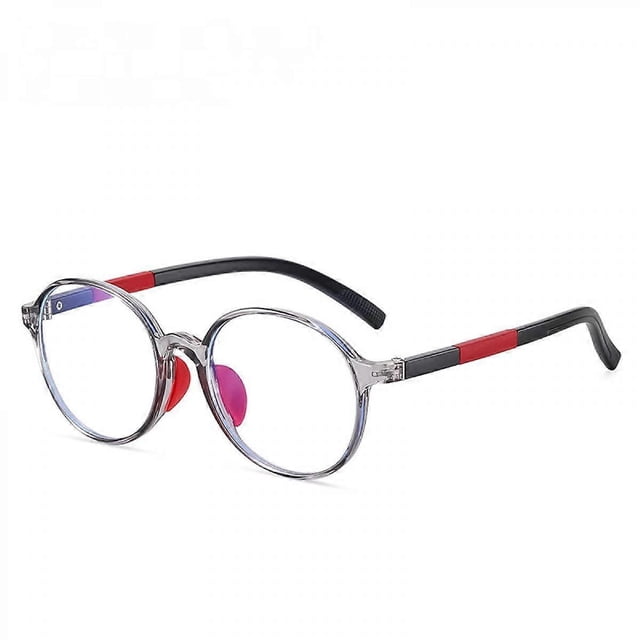 Gafas con bloqueo de luz azul para niños, montura transparente, cuadradas, antirayos azules, para pantallas de ordenador