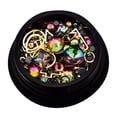 thumbnail image 1 of kurtrusly Multi Types 3D Gold Silver Crystal Rhinestones Pearl Alloy Glitter Nail Jewelry Manicure Sticker Tips Decor, 1 of 1