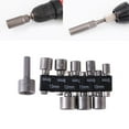 thumbnail image 4 of CIMAXIC 9 Pcs 5-13mm Imperial Socket Nut Impact Driver Adapter Drill Bits 1/4 Inch Hex Tool Set Nut Driver Socket Bit Set,1.38"X0.59"X1.18", 4 of 4