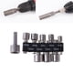thumbnail image 1 of unbranded 9Ud Adaptador De Destornillador Con Socket Hexagonal Y 9 Puntas Duraderas De Cromo Plateado, 1 of 8